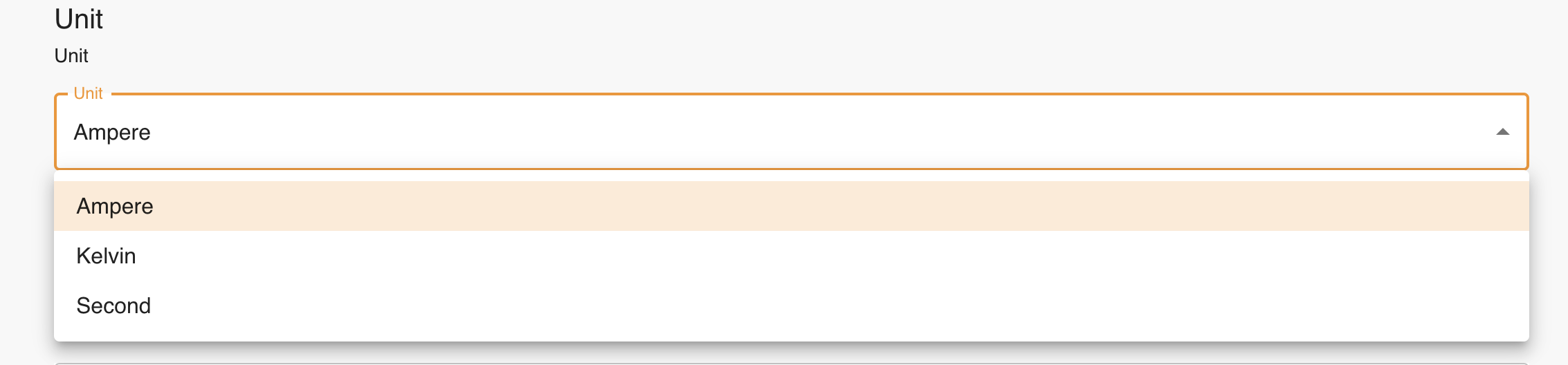 Widget Type